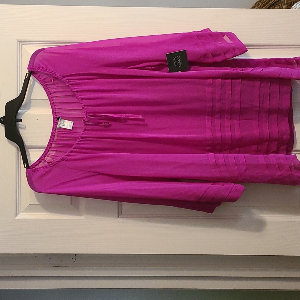 John Mark  100% silkTop